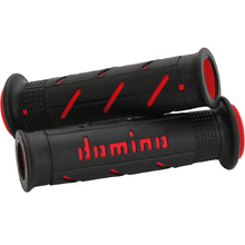 Domino A250 Black/Red Road Grips