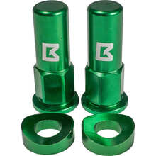 Ballards Green Rim Lock Nuts & Spacers Set