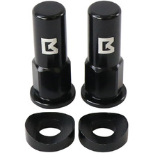 Ballards Black Rim Lock Nuts