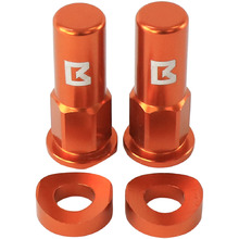 Ballards Orange Rim Lock Nuts