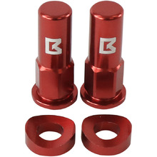 Ballards Red Rim Lock Nuts