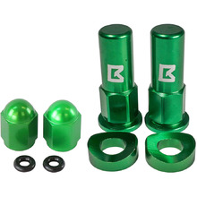 Ballards Green Rim Lock Nuts Spacers & Valve Caps