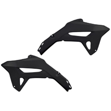UFO Honda CRF450R 21-24 Black Radiator Shrouds