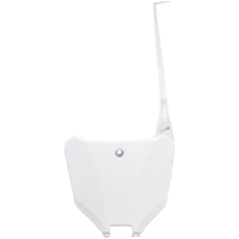 UFO Honda CRF250R 22-27 CRF450R 21-26 White Front Number Plate