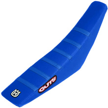 Guts Racing Husqvarna TC/FC 23-27 TE/FE 24-27 Gripper Ribbed Light Blue/Blue/Blue Seat Cover
