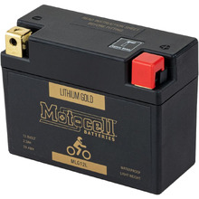 Motocell MLG12L 29.4WH Lithium Gold Battery