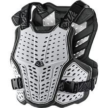 Troy Lee Designs Rockfight Kids White Chest Protector