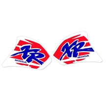 Ballards Honda XR250-400R 96-04 Blue/Red Tank Decals