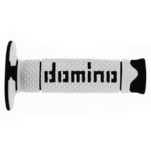 Domino A260 Diamond Soft White/Black MX Grips