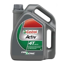 Castrol 4L Activ 4T 15w50 4 Stroke Engine Oil
