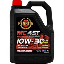 Penrite 4L MC-4 10W-30 100% Pao Ester Full Synthetic Engine Oil