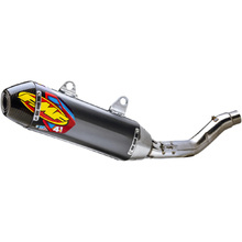FMF Kawasaki KX250F 21-24 RCT Factory 4.1 Stainless Slip-On Muffler With Carbon End Cap