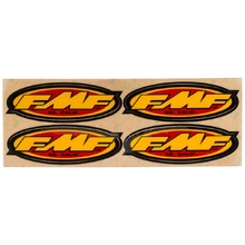 FMF Team 5" 4PCS Fender Stickers