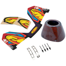 FMF RCT Red  Replacement Carbon End Cap Kit