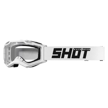 Shot Race Gear Assault 2.0 Solid White Gloss Goggles