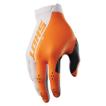 Shot Race Gear 2027 Lite Orange/White Gloves