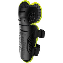 Shot Race Gear Optimal 2.0 Black/Neon Yellow Knee Guards