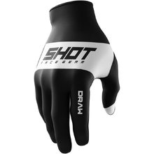 Shot Race Gear 2027 Draw Sky Black Gloves