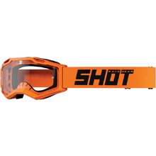 Shot Race Gear Rocket 2.0 Neon Orange Gloss Kids Goggles