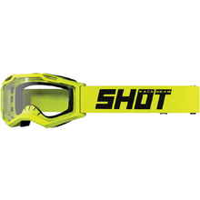Shot Race Gear Rocket 2.0 Neon Yellow Gloss Kids Goggles