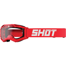 Shot Race Gear Rocket 2.0 Solid Red Gloss Kids Goggles