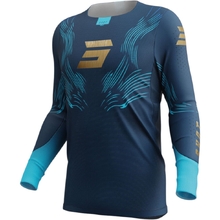 Shot Race Gear 2027 Aerolite Volt Blue Jersey
