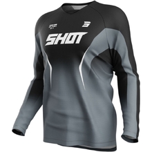 Shot Race Gear 2027 Draw Clash Black Jersey