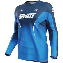 Shot Race Gear 2027 Draw Clash Blue Jersey