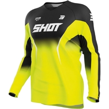 Shot Race Gear 2027 Draw Clash Neon Yellow Jersey