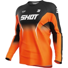 Shot Race Gear 2027 Draw Clash Orange Jersey
