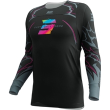 Shot Race Gear 2027 Contact Rac Black Kids Jersey