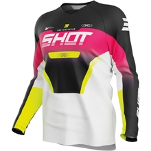 Shot Race Gear 2027 Draw Struck Pink Kids Jersey