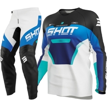 Shot Race Gear 2027 Draw Struck Blue Kids Gear Set