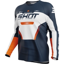 Shot Race Gear 2027 Draw Struck Blue/Orange Kids Jersey