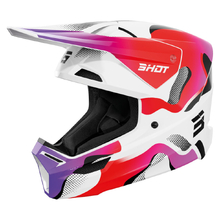 Shot Race Gear 2027 Furious Zebra Pink Gloss Helmet