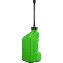 Tuff Jug Gen 3 10L Kawasaki Green/Black Standard Cap Auto Shut-Off Fuel Can w/ View Strip