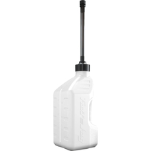 Tuff Jug Gen 3 10L White/Black Standard Cap Auto Shut-Off Fuel Can w/ View Strip