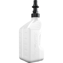 Tuff Jug Gen 3 10L White/Black Ripper Cap Fuel Can w/ View Strip