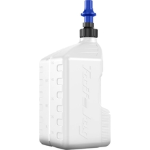 Tuff Jug Gen 3 20L White/Blue Ripper Cap Fuel Can w/ View Strip