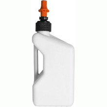 Tuff Jug Gen 2 20L White/Orange Ripper Cap Fuel Can