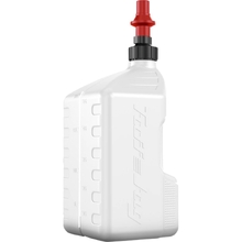 Tuff Jug Gen 3 20L White/Red Ripper Cap Fuel Can w/ View Strip