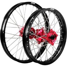 States MX GAS GAS MC85 SW 21-24 17"/14" Black/Red/Silver Wheel Set