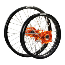 States MX KTM 65 SX 12-15 14"/12" Black/Orange Wheel Set