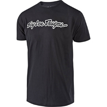Troy Lee Designs Signature Black Mens Tee