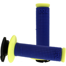 Progrip 708 Blue/Yellow Lock On Grips
