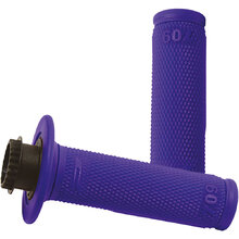 ProGrip 709 Blue Half Waffle Lock-On Grips