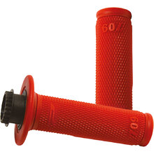 ProGrip 709 Red Half Waffle Lock-On Grips