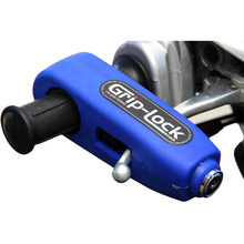 Grip-Lock Blue Handlebar Grip Lock