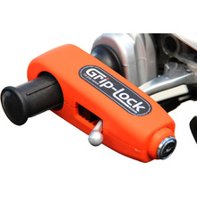 Grip-Lock Orange Handlebar Grip Lock