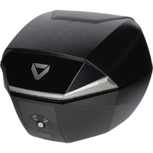 DriRider Shield Luxe Small Black/Silver Top Case
